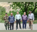 بازدید میدانی فرمانده یگان حفاظت و جانشین یگان از مناطق چاشم و خطیرکوه