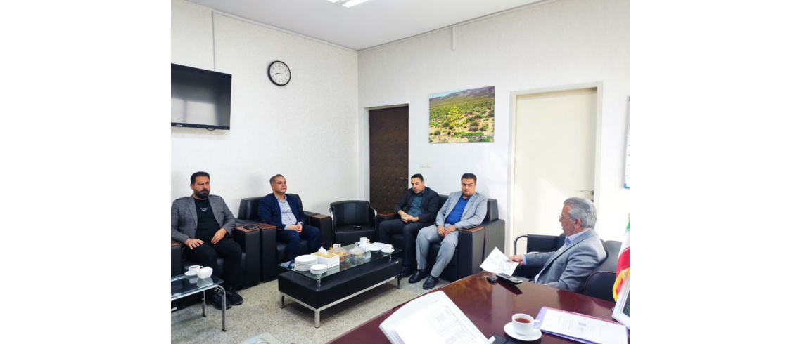 دیدار مهندس رهایی مدیر کل محترم منابع طبیعی وآبخیزداری استان سمنان و مهندس جعفریان مدیر کل عشایری استان