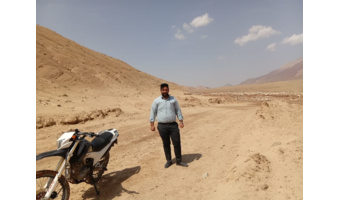 گشت و سرکشی از میان سامان و ایل راه گندم دره  شهرستان آرادان