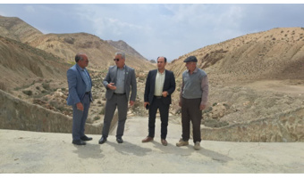 بازدید علیرضا رهایی مدیرکل منابع طبیعی و آبخیزداری استان سمنان از مرتع دیکتاش شهرستان سمنان و بندآبخیزداری حوزه پیغمبران