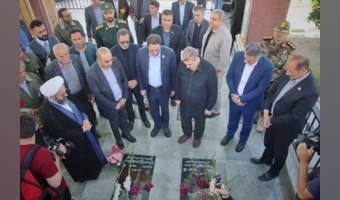 آیین گل‌باران و تجدید میثاق با مقام شامخ شهدا و شهید والامقام علیرضا دوستمحمدی