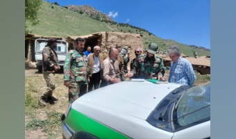 پایش مراتع و اخطار کتبی به دلیل داشتن دام مازاد پس از شمارش دام توسط عوامل سرجنگلبانی بخش بسطام و یگان حفاظت اداره شهرستان