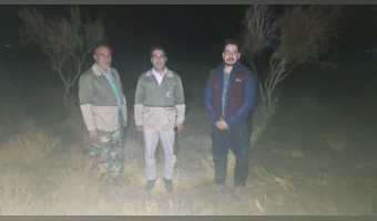 گشت مشترک منابع طبیعی و پاسگاه نیروی انتظامی شهرستان میامی