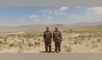 گشت و سرکشی در مراتع و بازدید از حاشیه مزارع منطقه جیران سویی حق الخواجه