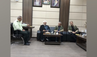 دیدار مدیرکل اداره کل منابع طبیعی و آبخیزداری استان سمنان بـا رئیس کل دادگستـری استان سمنان به مناسبـت هفته قوه قضائیه