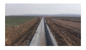 اجرای عملیات احداث کانال بتنی انتقال آب بطول 3950متردر منطقه لاسجرد شهرستان سرخه