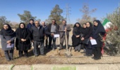 کاشت نهال با مشارکت سازمان جهاد کشاورزی به مناسب ایام الله دهه فجر