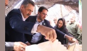 بازدید از نمایشگاه محصولات مرتعی و عشایری در منطقه رسم رودبار شهرستان مهدیشهر