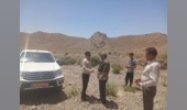 بازدید از حوزه آبخیزصالح اباد روستای کلاغ ذیلی در منطقه خوارتوران