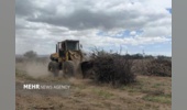 ۱۶۸۵۰ مترمربع از اراضی ملی روستای خیج شاهرود آزاد سازی شد