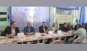 برپایی میز خدمت به مناسبت هفته جهاد کشاورزی با حضور مدیرکل منابع طبیعی وآبخیزداری استان سمنان