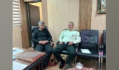 دیدار فرمانده یگان حفاظت منابع طبیعی استان سمنان با رئیس پلیس آگاهی استان