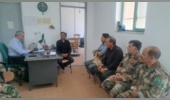 بازدید میدانی مدیرکل منابع طبیعی و آبخیزداری از بخشهای مختلف اداره منابع طبیعی شهرستان میامی