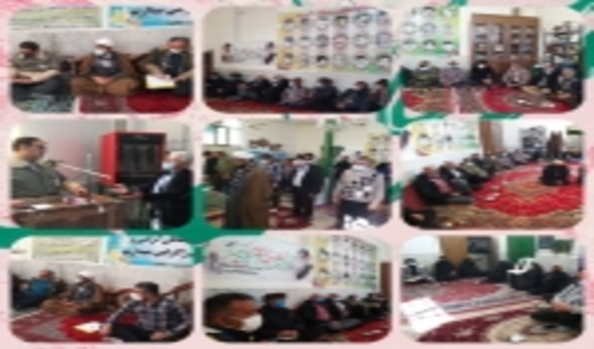 اجرای برنامه کاروان خدمت ارتباط مردمی مدیر کل منابع طبیعی وآبخیزداری استان سمنان در روستای فرومد شهرستان میامی 