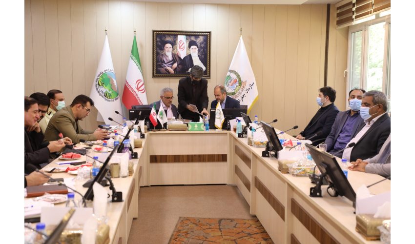 امضای تفاهم نامه همکاری فی مابین سازمان منابع طبیعی کشور و سازمان جغرافیایی نیروهای مسلح 