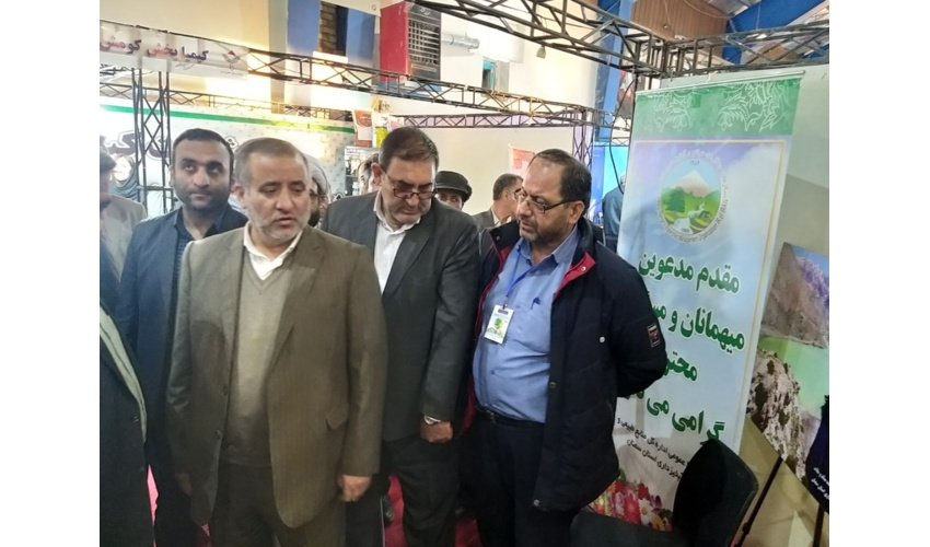 افتتاح سومین نمایشگاه تخصصی صنایع و ماشین آلات کشاورزی با حضور فعال اداره کل منابع طبیعی و آبخیزداری استان سمنان 