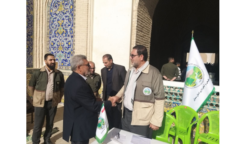 حضور مدیر کل منابع طبیعی و آبخیزداری استان سمنان در میز ارتباطات مردمی نماز جمعه