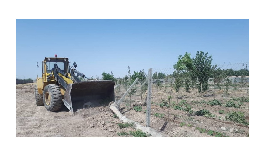 9 هزار مترمربع از اراضی ملی سمنان رفع تصرف شد 