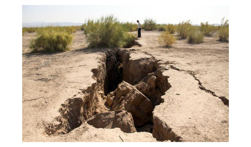 حواسمان به فرونشست زمین هست؟