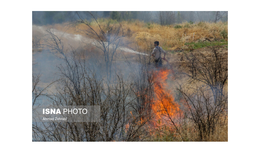 احتمال آتش‌سوزی در مراتع و جنگل‌های استان سمنان 