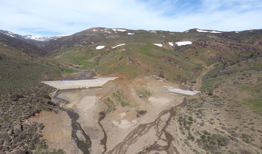 عمليات اجرايي طرح آبخيزداري منطقه چاشتخوران سمنان