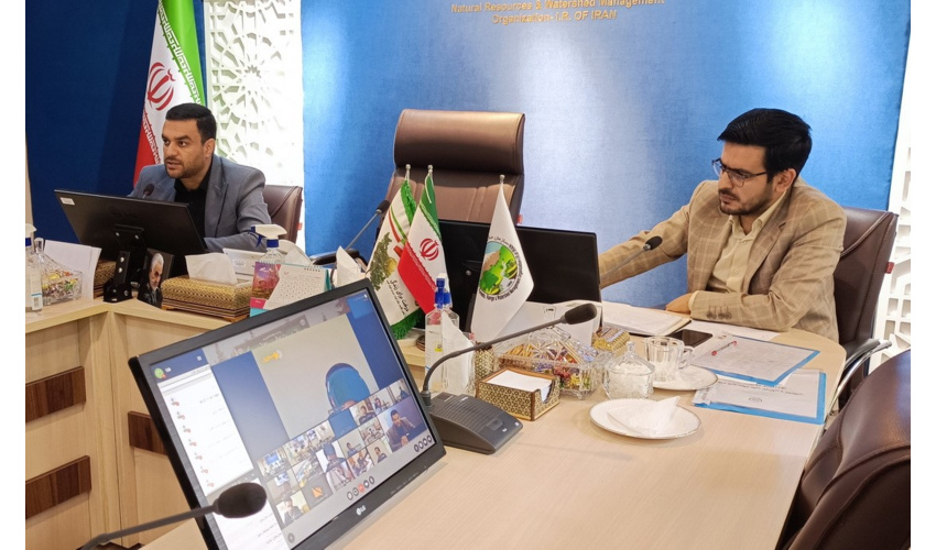 اولین وبینار تخصصی ستاد ملی نخبگان و جوانان سازمان منابع طبیعی و آبخیزداری کشور برگزار شد