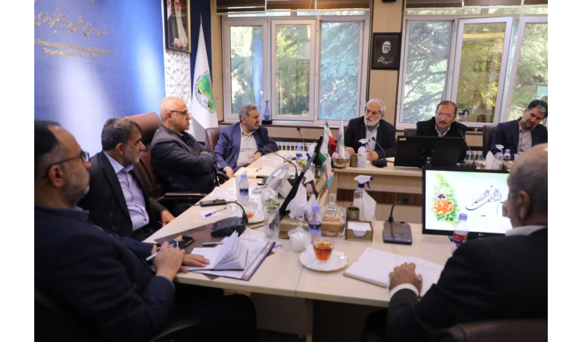 جلسه بررسی وضعیت صندوق حمایت از توسعه منابع طبیعی