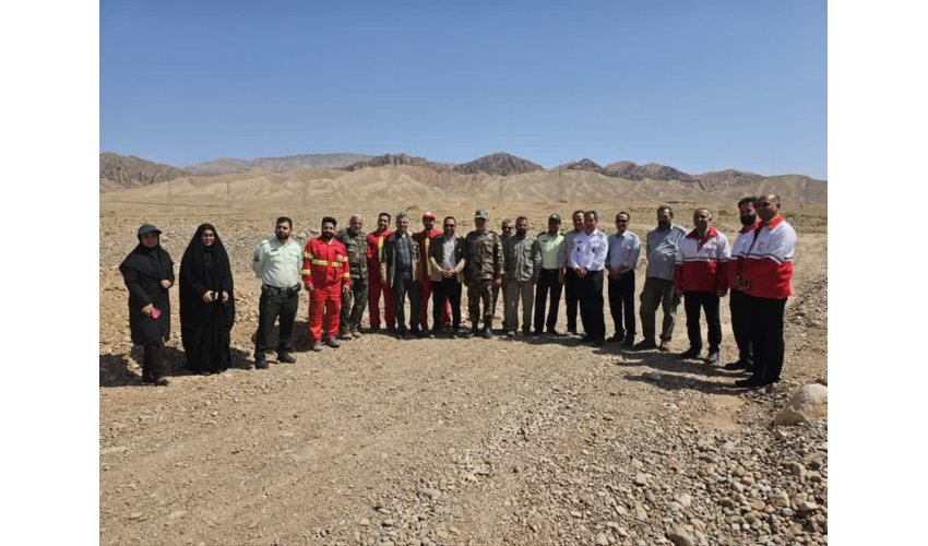 برگزاری مانور رزمایش اطفا حریق در شهرستان آرادان 