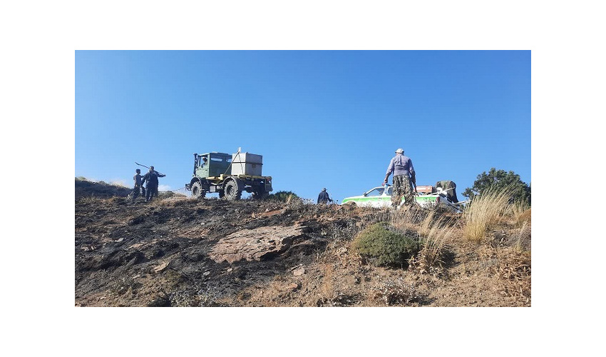 در پی گزارش تلفنی به ۱۵۰۴ امداد جنگل ومرتع مبنی بر حریق در مراتع اولنگ در ۲۴ تیرماه ساعت ۱۶بلافاصله نیروهای حفاظتی 