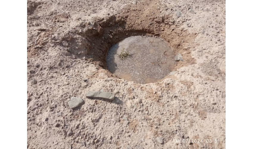 اجرای 60هکتار پروژه آبیاری سنواتی مراقبت و نگهداری در عبدالله آباد 