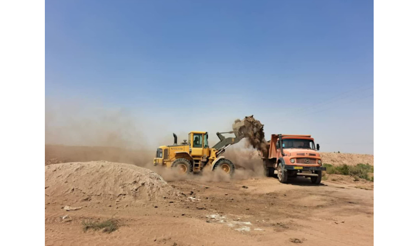 رفع تصرف 5 هکتار  از اراضی ملی شهرستان آرادان