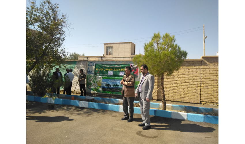 زنگ دوستی با طبیعت در مدارس شهرستان دامغان همزمان با بازگشایی مدارس