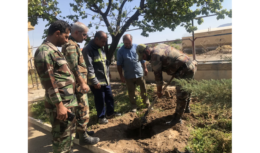 نهالکاری به مناسبت گرامی داشت هفتم مهرماه روزآتش نشان  