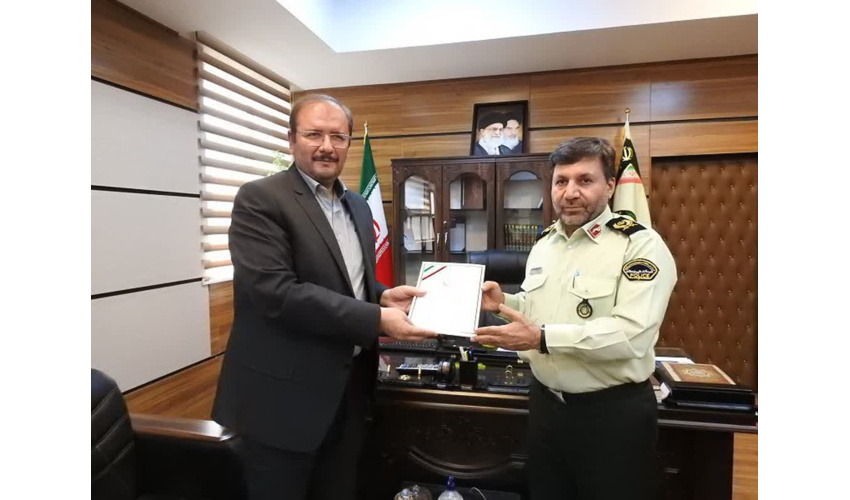 دیدار دکتر وحید با سردار بنی اسد فرمانده یگان های انتظامی و حفاظتی فراجا