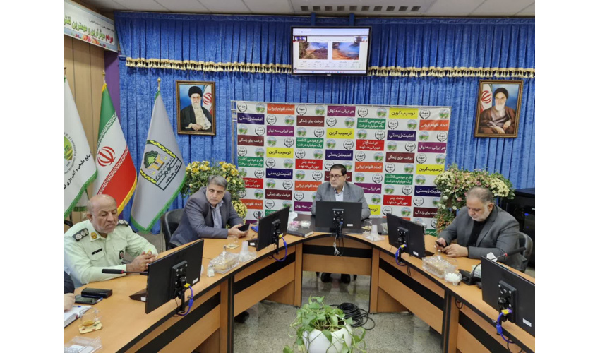 هشتاد و هشتمین جلسه ستاد طرح مردمی کاشت یک میلیارد درخت در استان سمنان برگزار شد