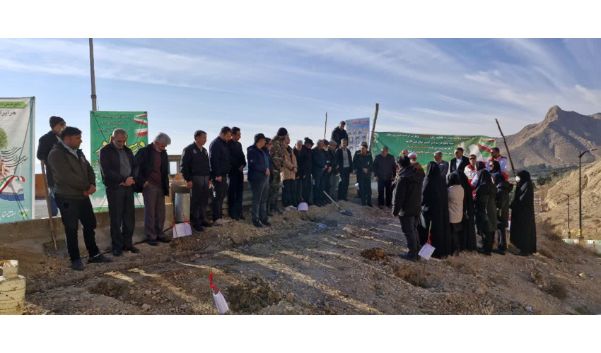 پویش درختکاری در شهرستان شاهرود 