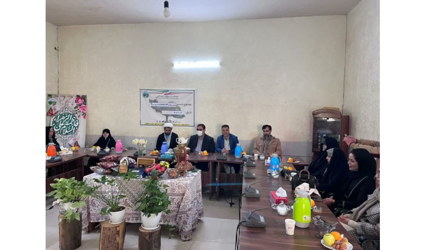 مراسم تجلیل از همسران و همکار بانو شاغل در اداره منابع طبیعی و ابخیزداری شهرستان دامغان انجام گرفت