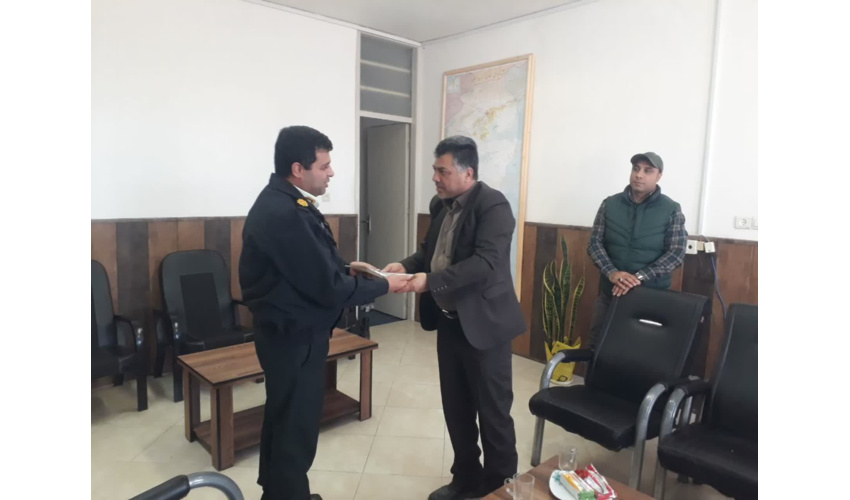 گشت و سرکشی ریاست اداره به همراه فرمانده یگان و سرجنگلبان امیرآباد از حوزه استحفاظی امیرآباد 