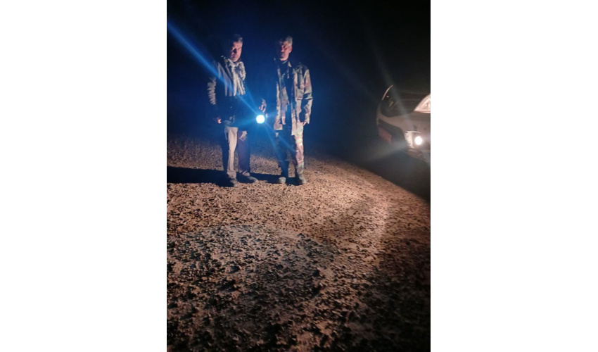 گشت و سرکشی از تاغزارهای منطقه امروان و علیان 