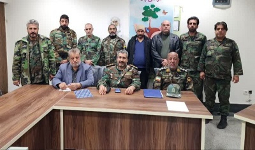 بازدیدسر زده فرمانده محترم یگان حفاظت سازمان منابع طبیعی کشور جناب سرهنگ ملکی آهنگران در اداره منابع طبیعی شهرستان شاهرود