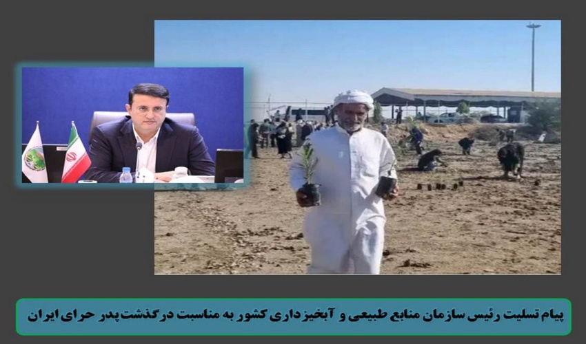 پیام تسلیت رئیس سازمان منابع طبیعی و آبخیزداری کشور به مناسبت درگذشت پدر حرای ایران