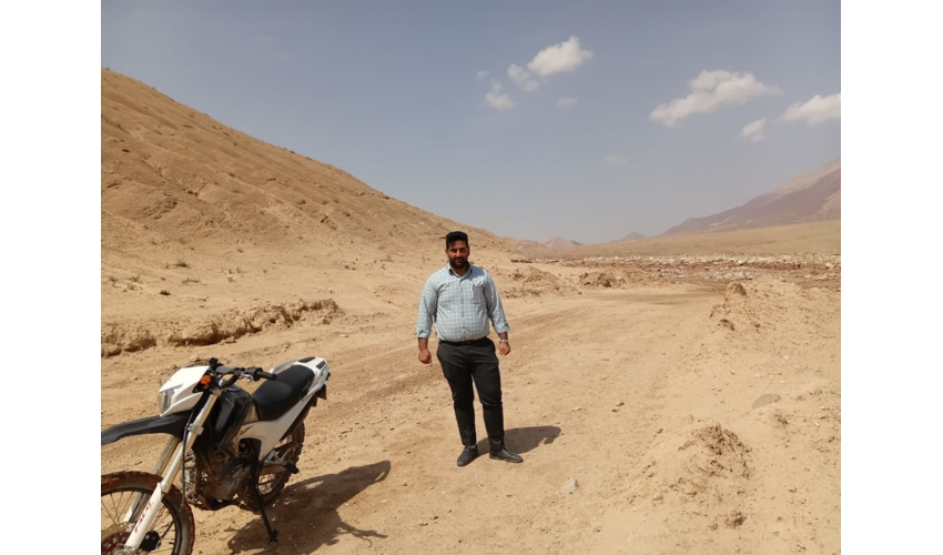 گشت و سرکشی از میان سامان و ایل راه گندم دره  شهرستان آرادان