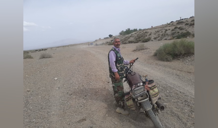 حادثه برای جنگلبان پرتلاش بخش بیارجمند آقای محمد بخشی