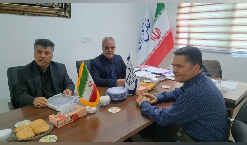 جلسه مدیرکل اداره منابع طبیعی و آبخیزداری استان سمنان