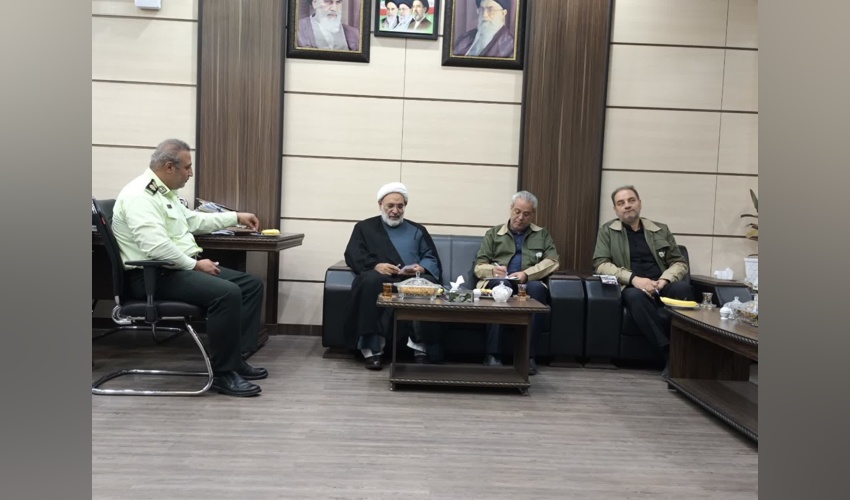 دیدار مدیرکل اداره کل منابع طبیعی و آبخیزداری استان سمنان بـا رئیس کل دادگستـری استان سمنان به مناسبـت هفته قوه قضائیه