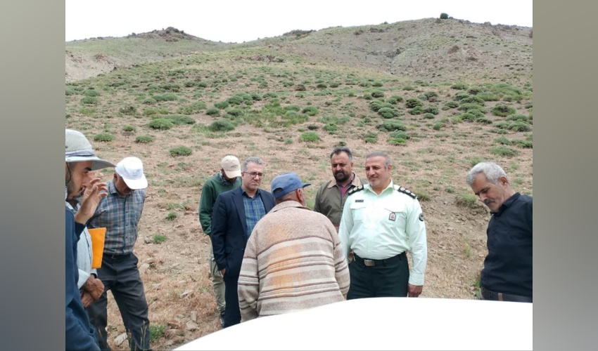 بررسی میدانی شکایات مردمی یگان حفاظت اداره کل در حوزه استحفاظی شهرستان مهدیشهر